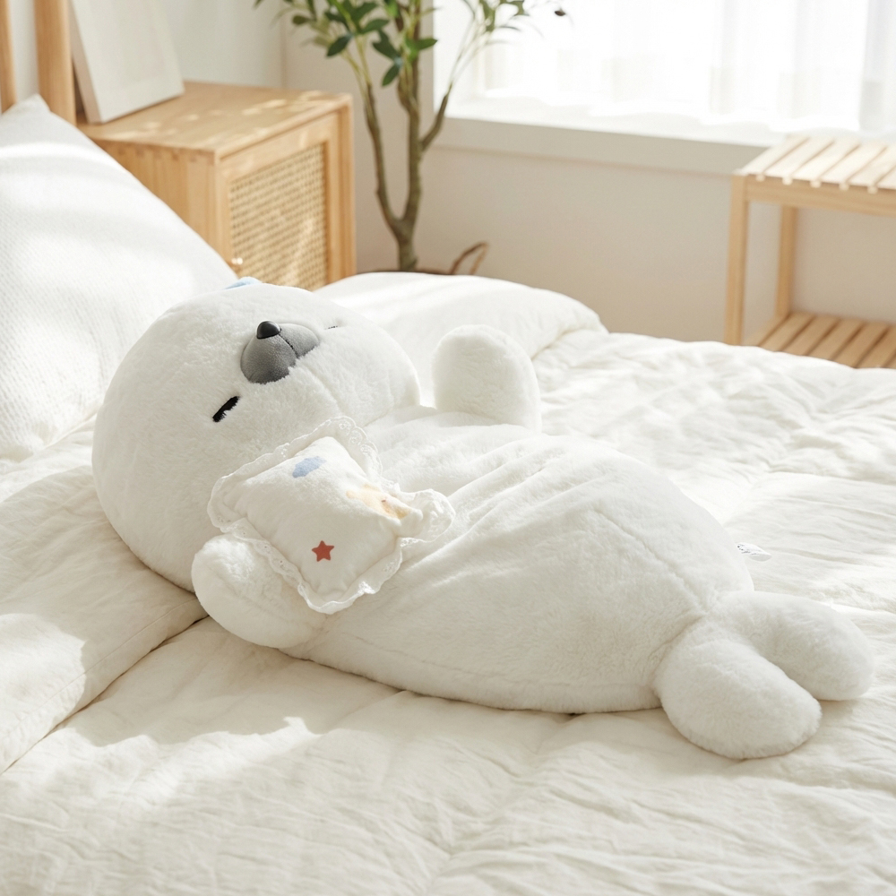 물개인형 하프물범 국민 애착 수달 인형 70cm - 상세 이미지 2