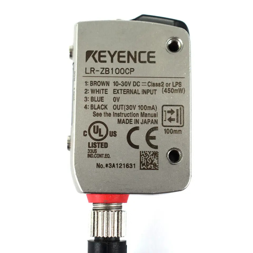 Keyence LR-ZB100CP 독립형 CMOS 센서 M8 커넥터 100mm