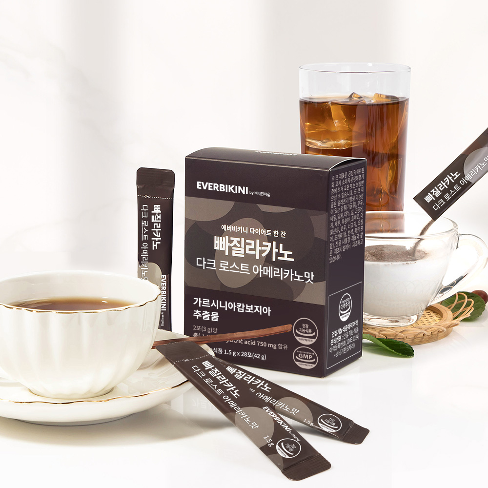 비타민마을 가르시니아 다이어트커피 빠질라카노 다크로스트 28포, 1개 - 상세 이미지 4