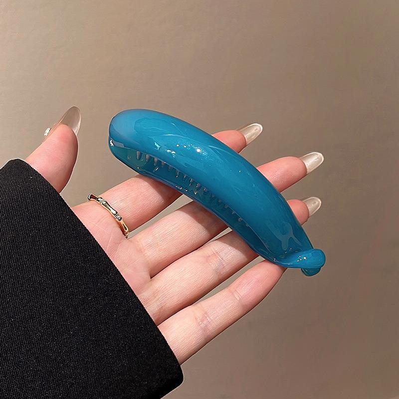 바나나핀 올림머리 헤어 집게핀 이미지 6