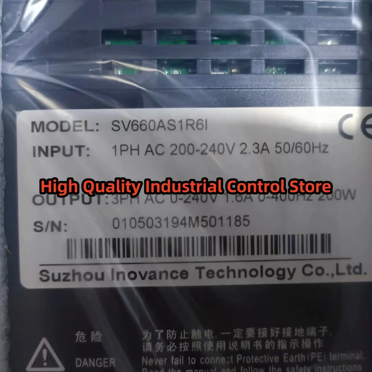 SV660AS1R6I SV660AS2R8I 서보 드라이브 원본