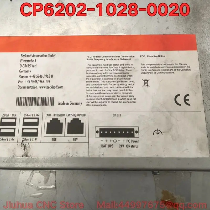 리퍼 CP6202-1028-0020 터치스크린 산업제어 올인원 기계기능 리퍼는된 이 필요