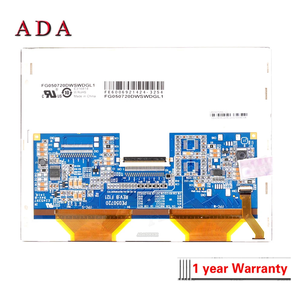 LCD 디스플레이 패널 FG050720DSSWDG01 FG050720DWSWDGL1 FG050720DSSWDG03 신 오리지널