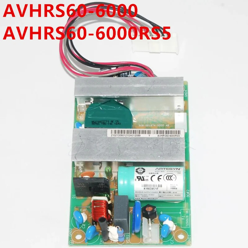 ARTESYN/EMERSON 전원공급장치 보드 5700 S1720-52GWR-4P 12V5A 60W HRS60-6000 HRS60-6000RS5 신