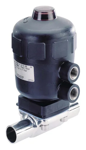 Burkert2031 다이어프램 밸브 공압 위생 316L 용접 조립 Baode 공장
