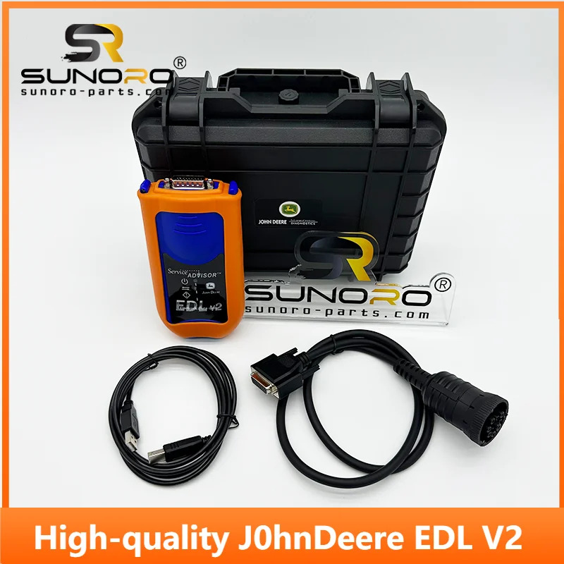 J0hn Dee 어드바이저 어댑터 전데이터 진단 도구 J0hn- Deere EDL V2 스캐너