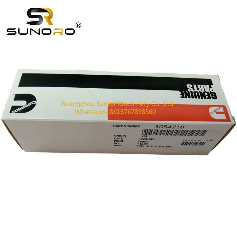 SUNORO 인젝터 3054218 3018566 3047964 3013725 3047985 3054213 오리지널 디젤 엔진 Nt855 신