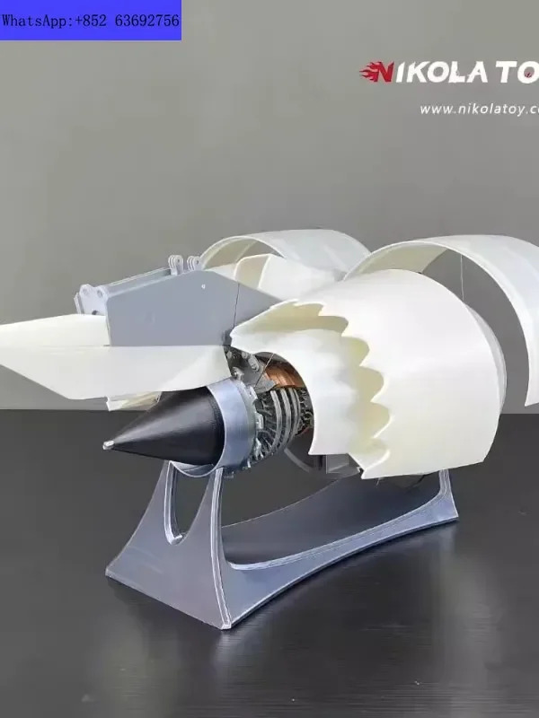 NIKOLATOY 롤스로이스 트렌트 900 터보팬 엔진 모델 65cm 입체 인쇄