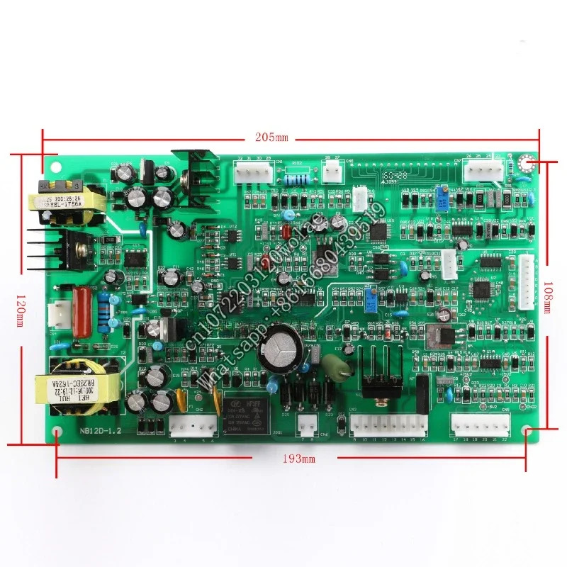 인버터 용접 컨트롤패널 NB12 2 납땜 NBC MIG NB-250 300/315 마더보드 회로 기판