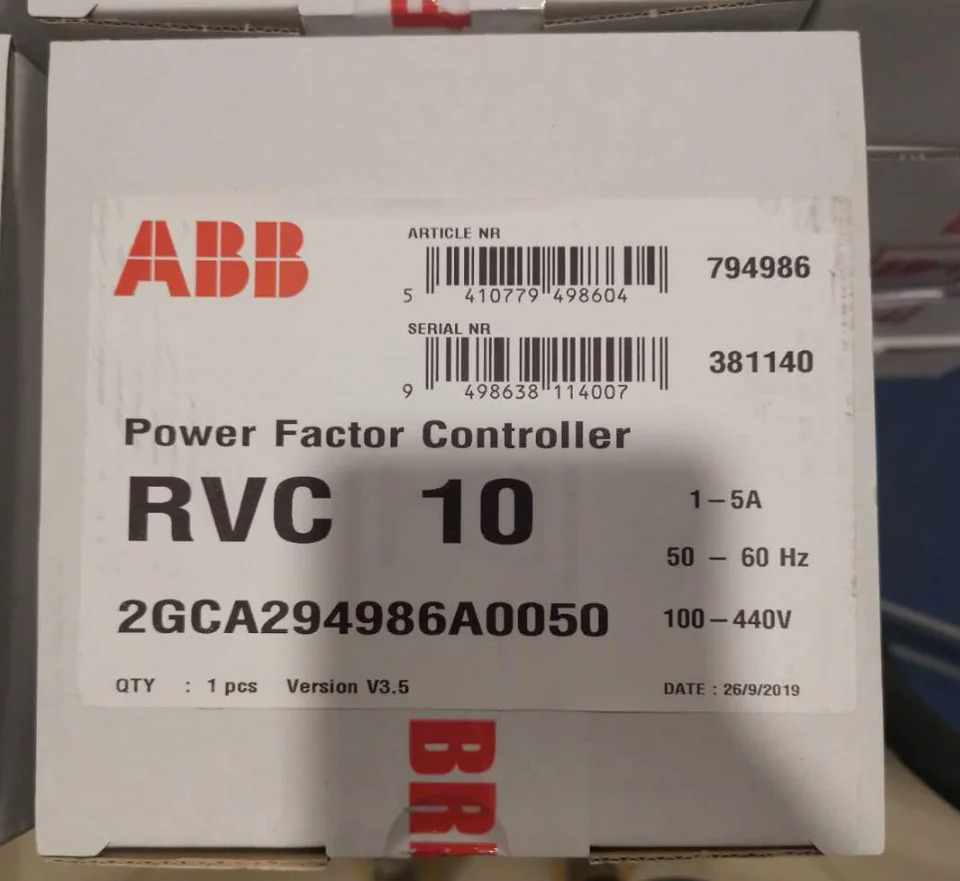 ABB RVC 시리즈 역률 컨트롤러 RVC-10 신