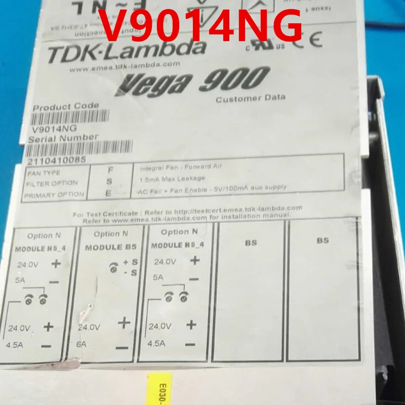 오리지널 전원공급장치 TDK-LAMBDA VEGA 900 900W V9014NG