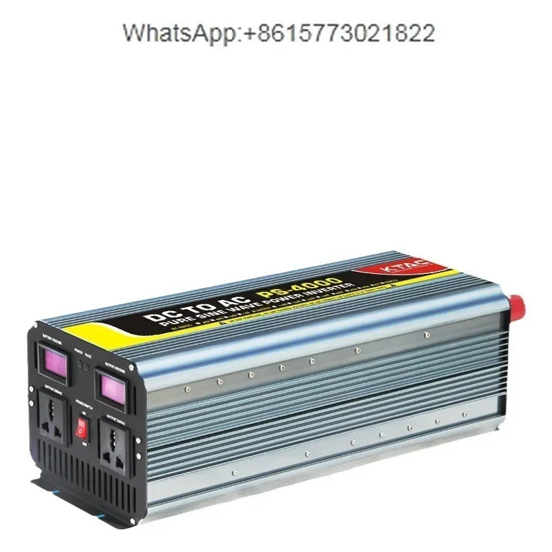 충전식 UPS 사인파 인버터가 탑재된 전기 삼륜차 12v24v48v60v220v2000W로 변환