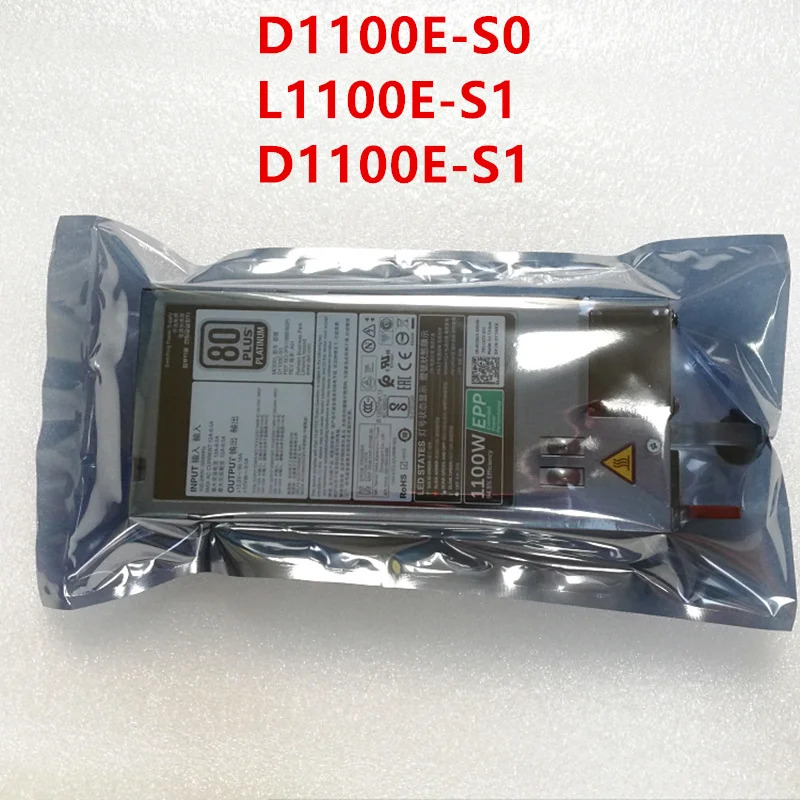 델 R530 630 730 430 1100W 전원공급장치 D1100E-S0 L1100E-S1 D1100E-S1 D1100E-S2 Y26KX TFR9V 0PR21C PSU 신