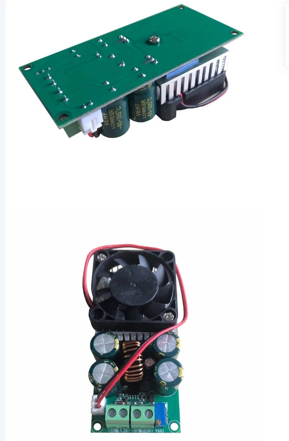 Lootie tools 고전력 조정 가능전압 감소 모듈 DC25-120V to DC1.2-35V DC 10A