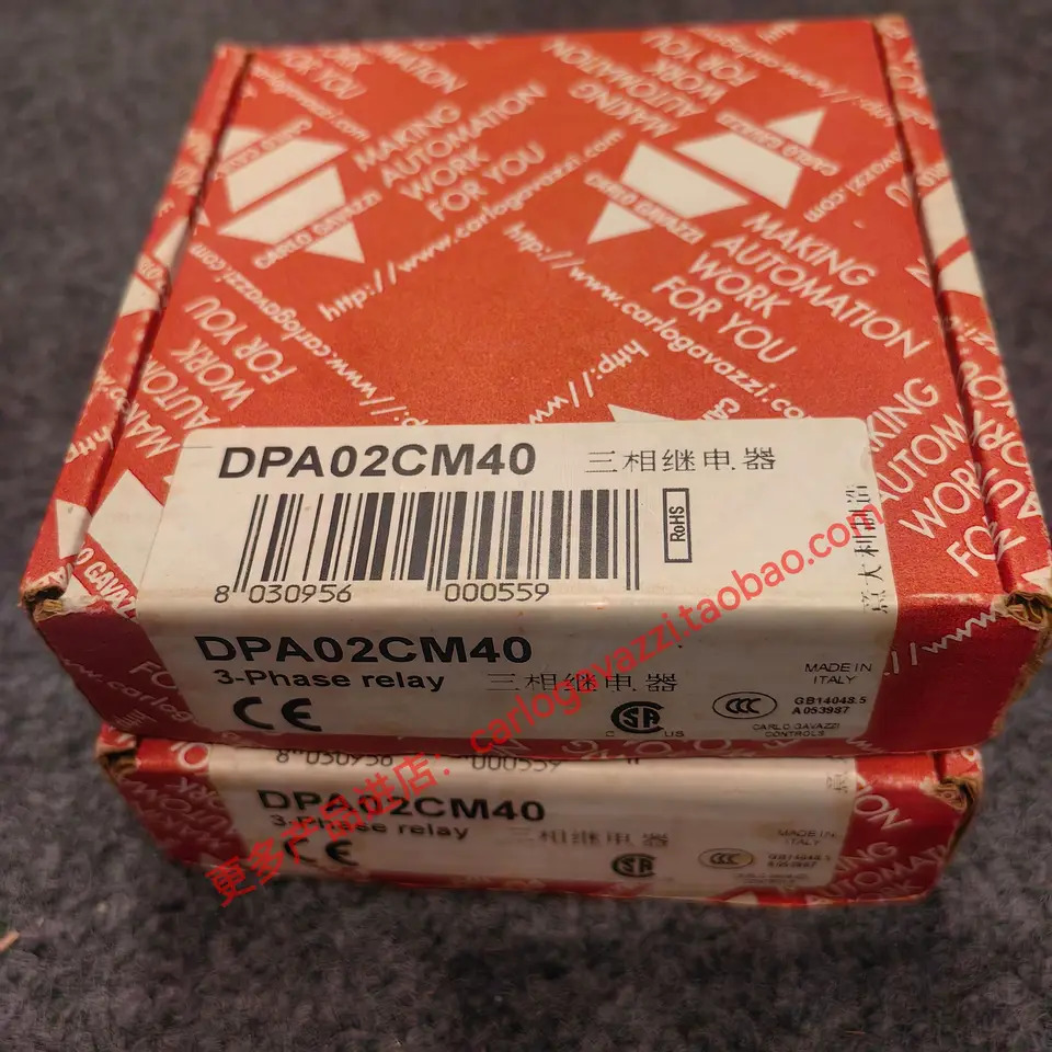스위스 Jiale CARLOGAZZI 위상 시퀀스 릴레이 보호대 DPA02CM40 신