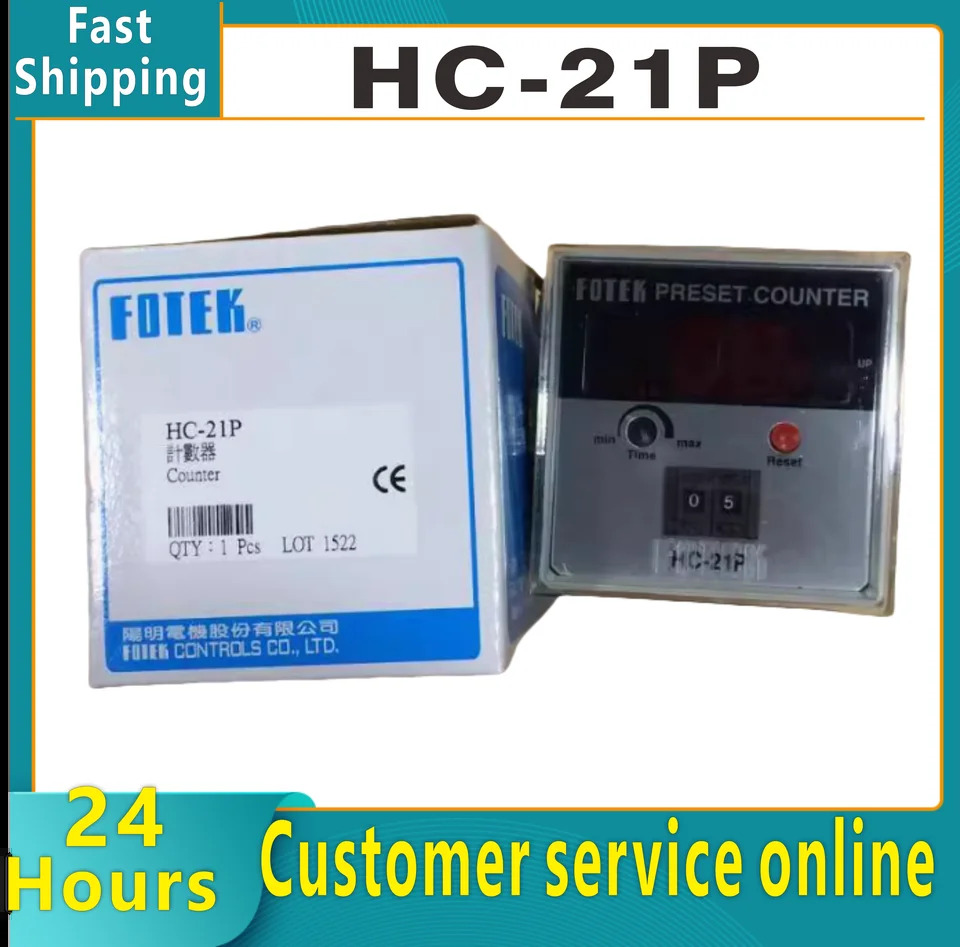 HC-21P HC-51P FOTEK 2자리 신형 오리지널 카운터