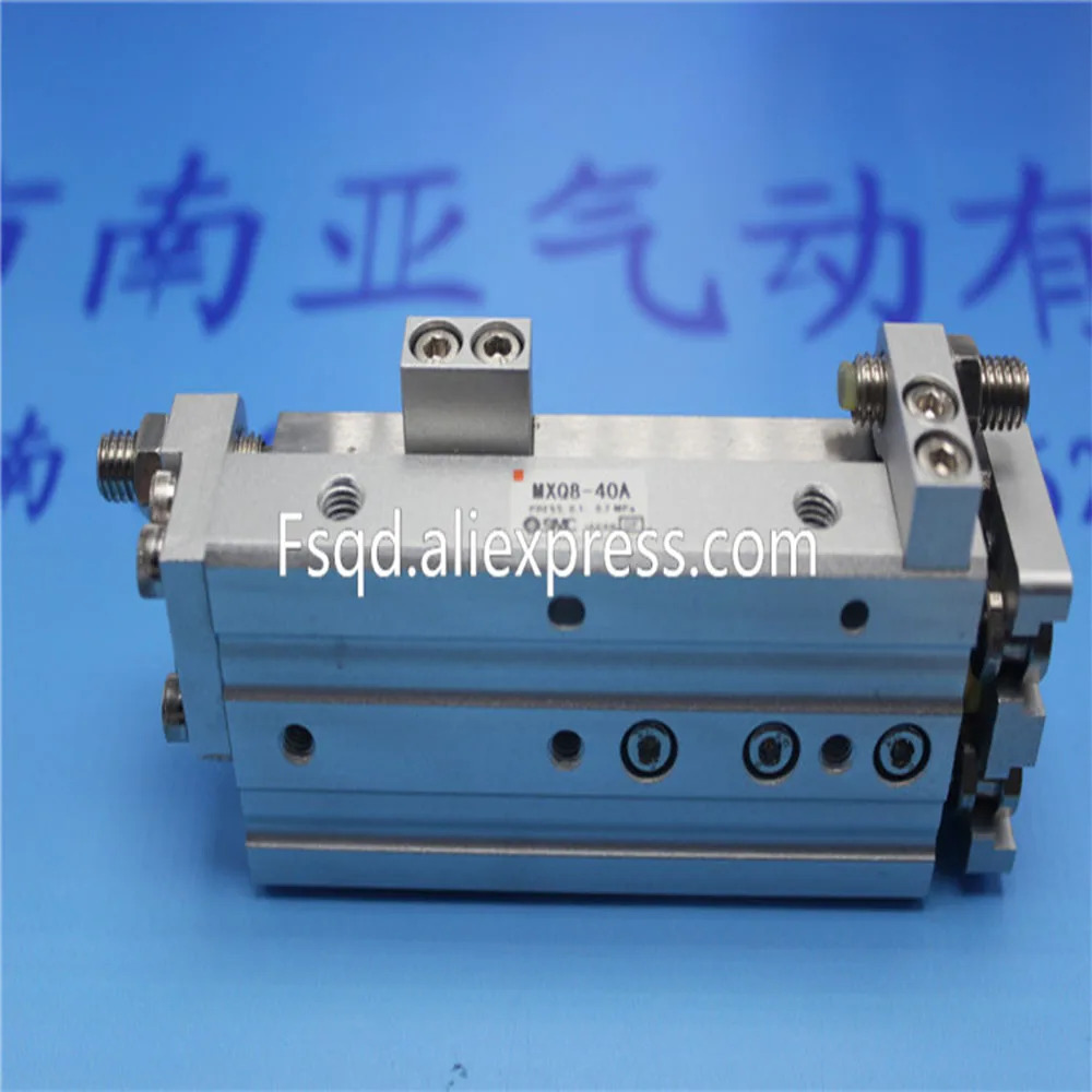 MXQ8-10A MXQ8-20A MXQ8-30A MXQ8-40A MXQ8-50A MXQ8-75A SMC 에어 슬라이드 테이블 실린더 공압 부품 MXQ 시리즈