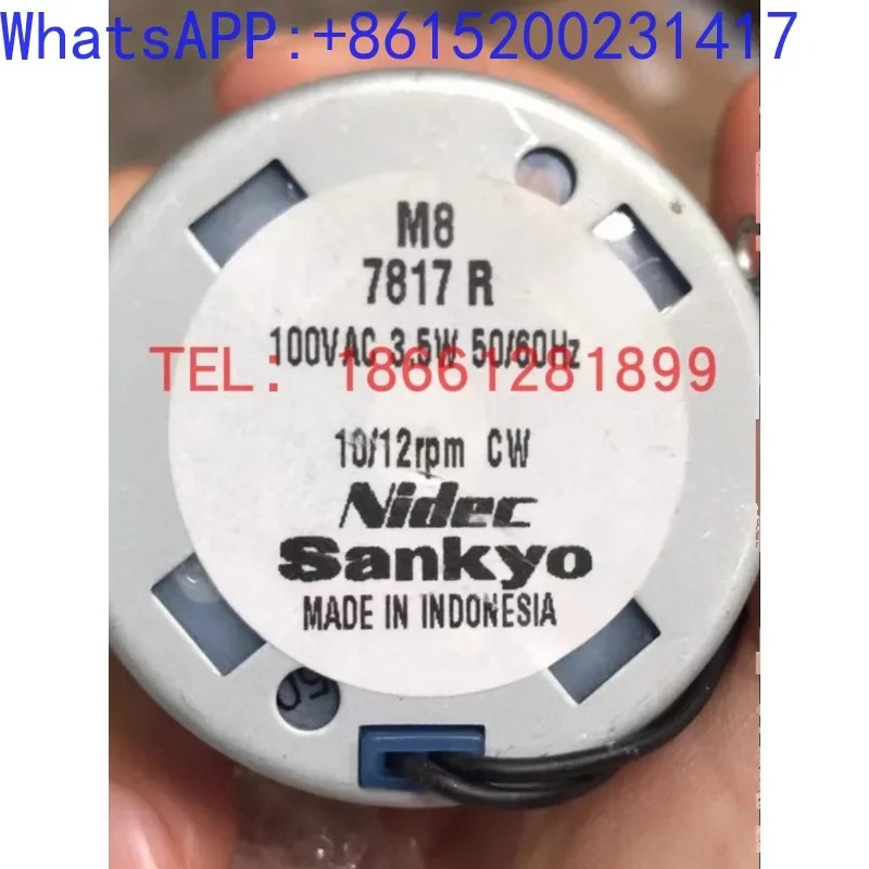 SANKYO 마이크로 모터 MMXL-III 오일 펌프 M8 NIDECrpm 12rpm CW