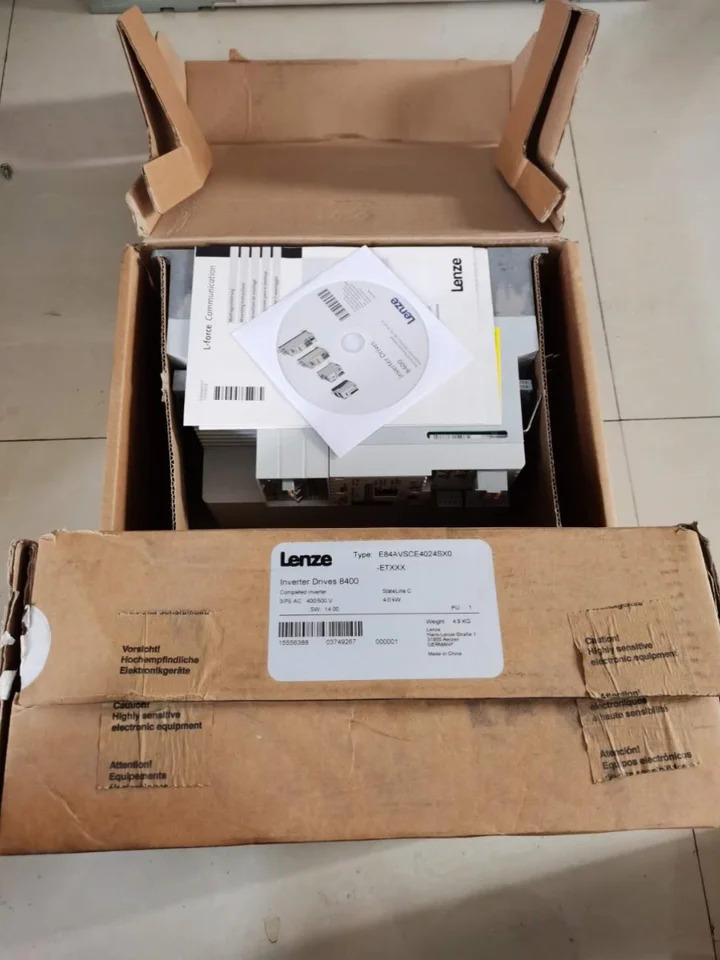 Lenze 인버터 오리지널 포장 E84SCE4024SX0-ETXXX E84SCE4024SX0