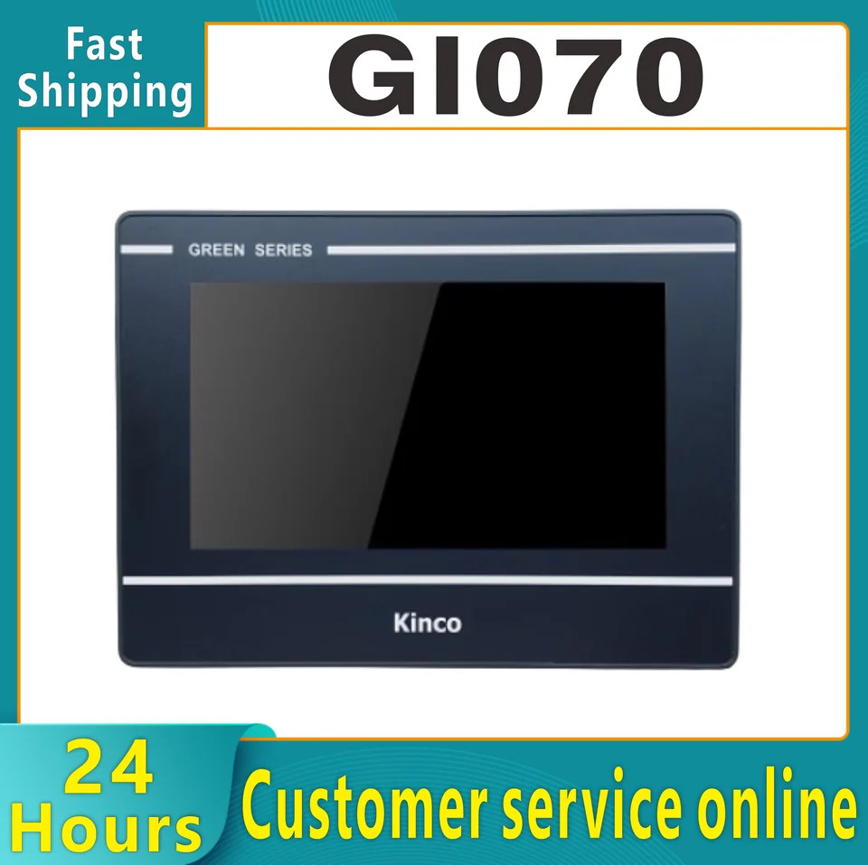 킨코 GL070 GL070E HMI 터치 스크린 7 인치 800x480 이더넷 1 USB 호스트 뉴 머신 인터페이스 업그레이드 MT4434TE MT4434 T