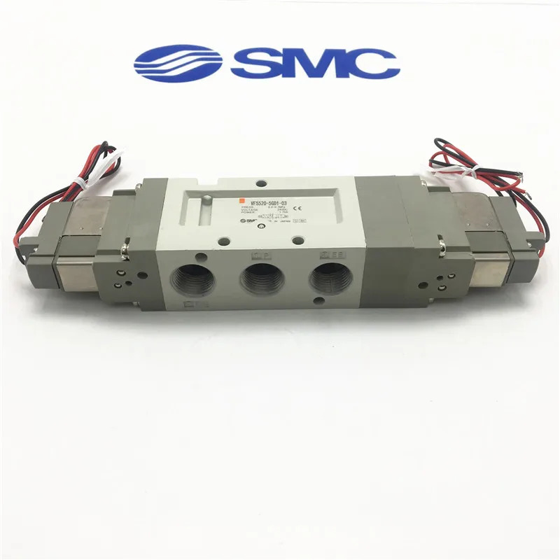 VF5420-4DZ-03 VF5520-5GD1-03 VF5420-4DZ1-03 SMC VF 솔레노이드 밸브 전자기 공압 부품 VF5000 시리즈