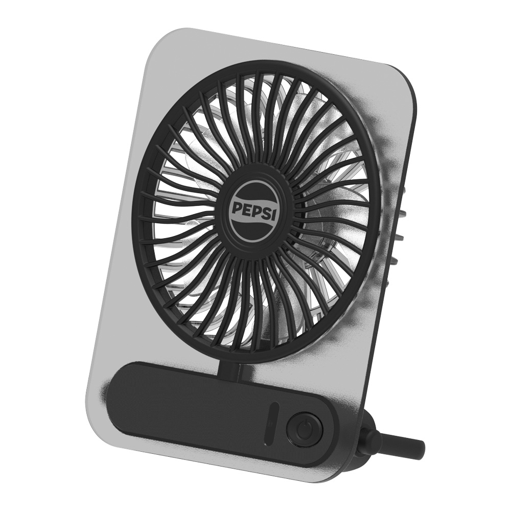 펩시 BLDC 데스크 테이블 무선 선풍기 5엽 4단 2000mAh 접이식 폴딩 7시간 사용 - 상세 이미지 4