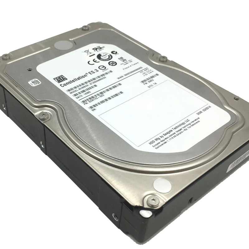 씨게이트오리지널 HDD 2TB 3.5 인치 SATA 6 Gb/s 128MB 7200RPM 엔터프라이즈 ST2000NM0033 내장 신
