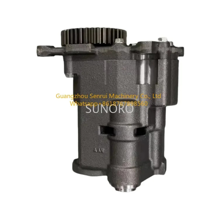 Komatsu PC1250-7 WA600-6 D375A-6 디젤 엔진오일 펌프 SAA6D170E-3 엔진 예비 부품 6240-51-1100