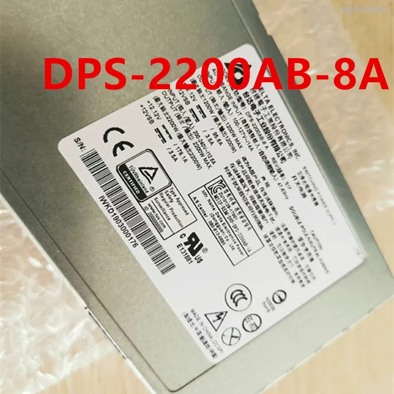 DELTA 2200W 전원공급장치 DPS-2200AB-8 A DPS-2200AB-8A새 원본 PSU