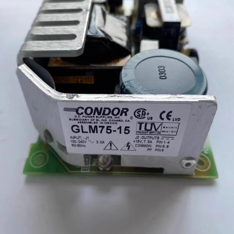 CONDOR 15V 75W GLM75-15 GLM75-15G새 전원공급장치