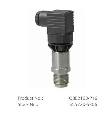 QBE2103 QBE2103-P16 QBE2103-P1.6 압력센서 중성 약공격적액체 4-20 mA 0-10 bar