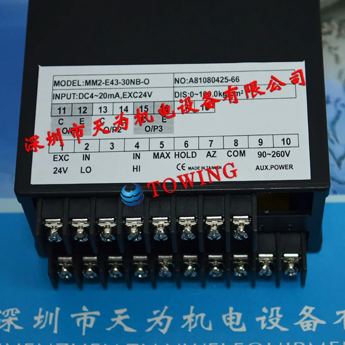 대만 Ju MM2-E43-30NB-O 전압계 -