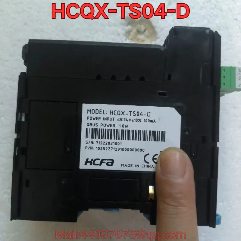 오리지널 HCQX-TS04-D PLC 모듈