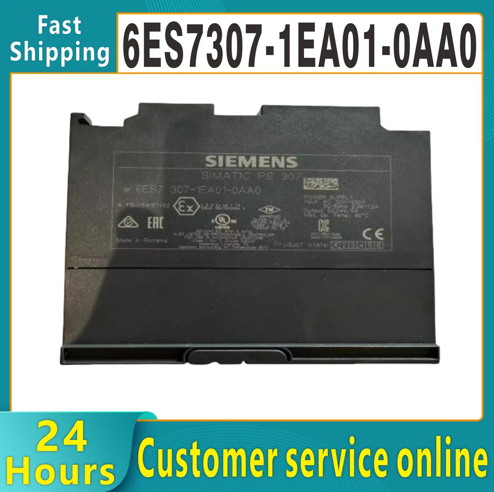 오리지널 S7-300 파워 모듈 5A 6ES7307-1EA01-0AA0 6ES7307-1EA00-0AA0