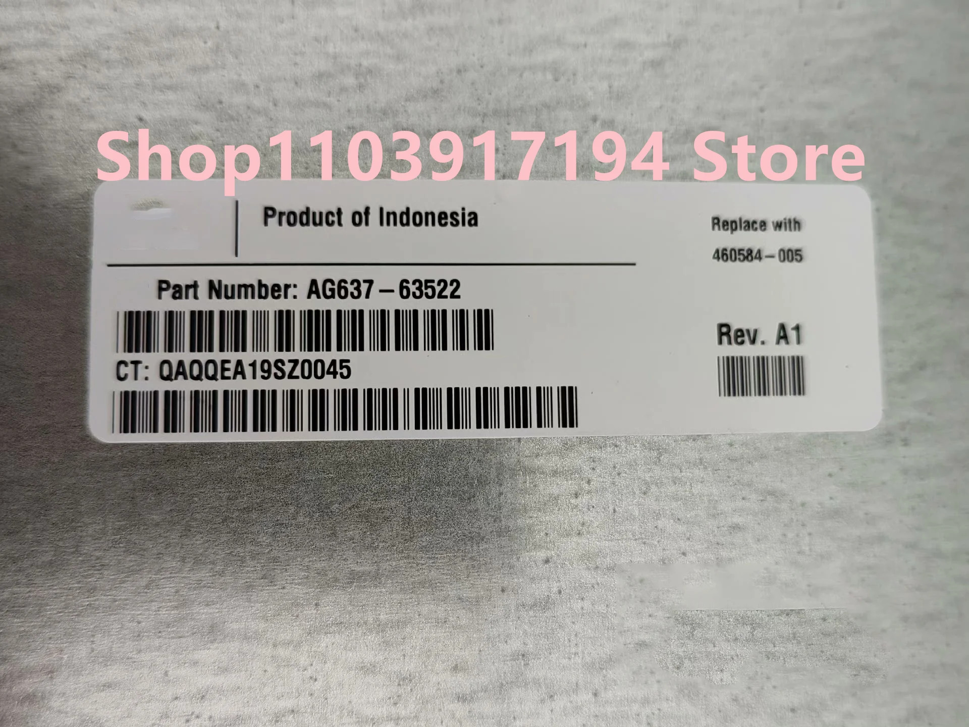 hp호환 P6300 P6500 컨트롤러 모듈 AG637-60522 AG637- 63502 460584-001/005