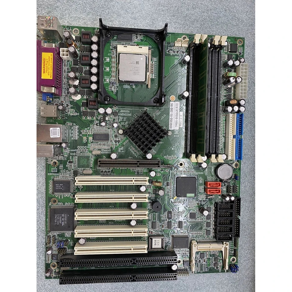 ISA 산업제어 마더보드 2 개 IMBA-8650GR-R20 REV2.0
