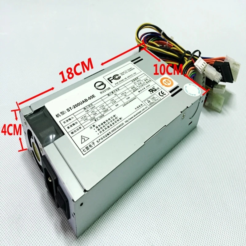 Seventeam PSU 전원공급장치 ST-200UAB-05E ST-200UAE 1U 200W 신