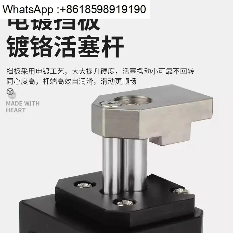 파이프라차단기 실린더 AMT24-SCA/QCA/QCC-S/60-N/400/150 공압식 체크 제한