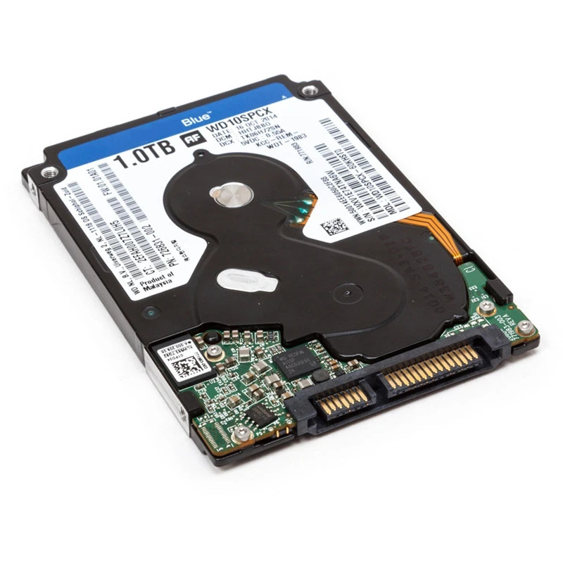 WD Blue 1TB 2.5 SATA 6 Gb/s 16MB 5400RPM 새 원본 HDD WD10SPCX 노트북 하드 드라이브 내장 용