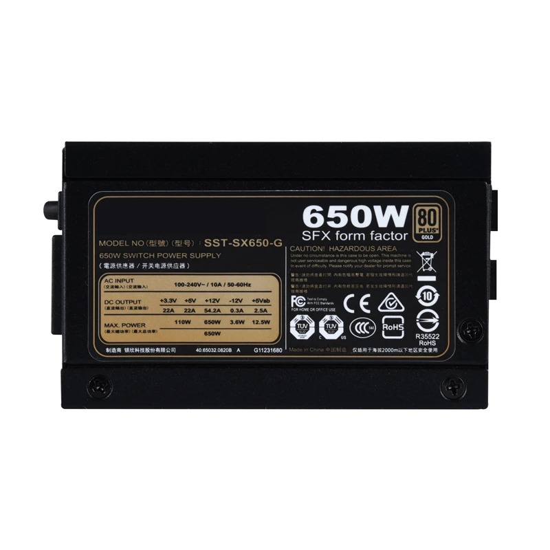 SilverStone SX650-G SX700-G SFX오리지널 PSU 전원공급장치 SST-SX650-G SST-SX700-G SST-SX450-G 650W 700W 450W