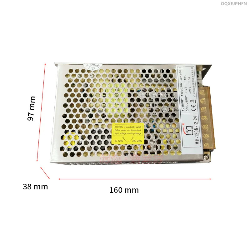 MINHONG 12V10A 24V3A 120W MH-120N-12-24 새 전원공급장치