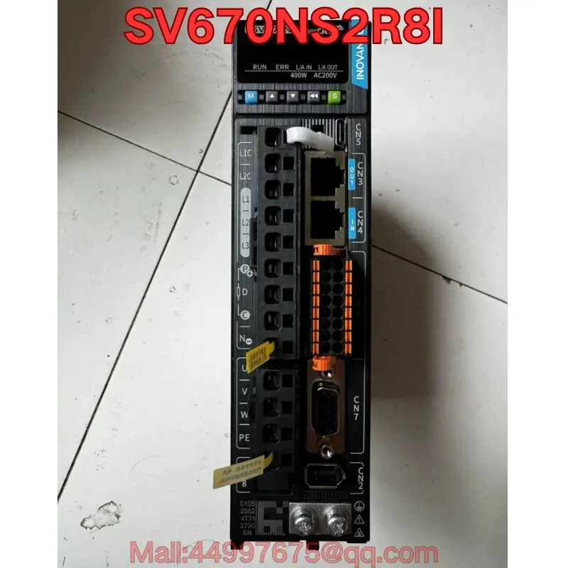 리퍼 SV670NS2R8I 서보 드라이브 기능 리퍼는 정상