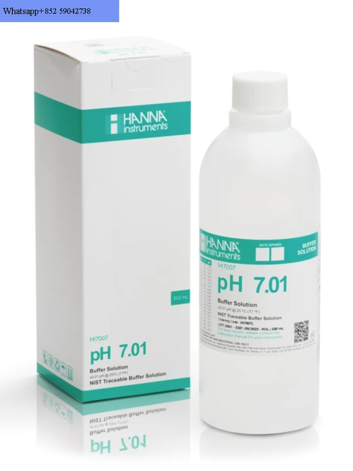 전극 세척 보호 PH 표준 버퍼 HI7004 7007 7010 70300 7001L