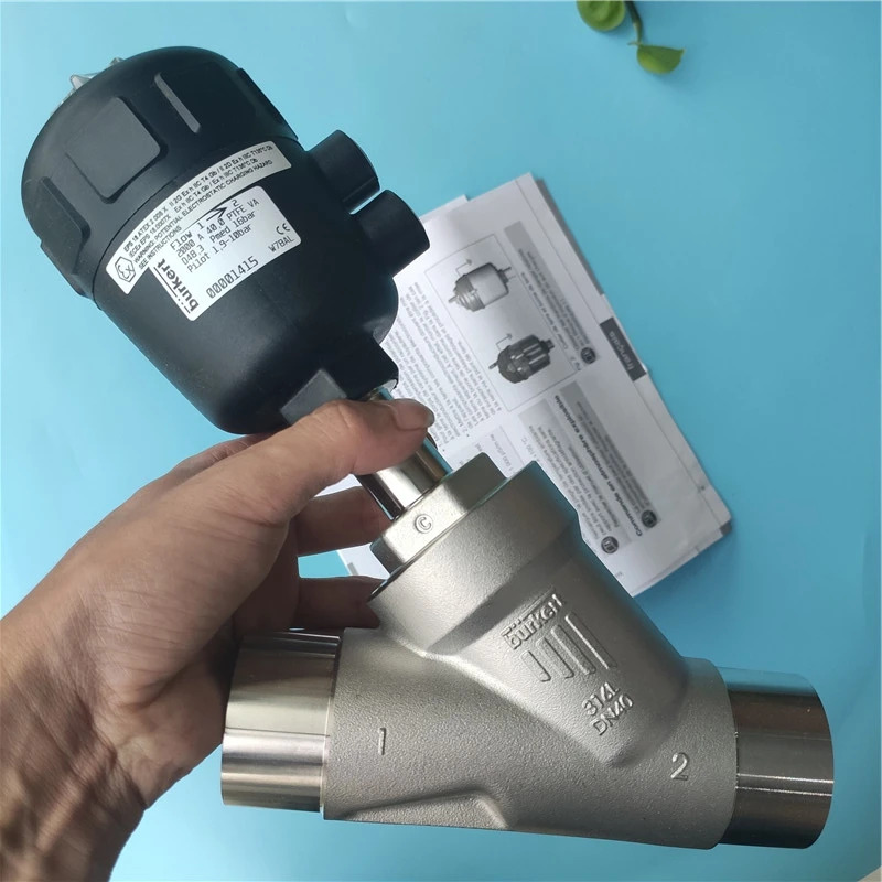독일 Baode Burkert2000 A 앵글 시트 밸브 00001414 00001415 00001416 용접 모델