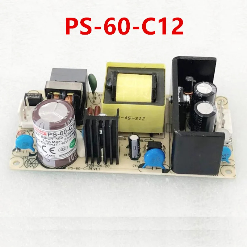 오리지널 전원공급장치 POWERLD 12V5A 60W PS-60-C12 PS-60-12 교체