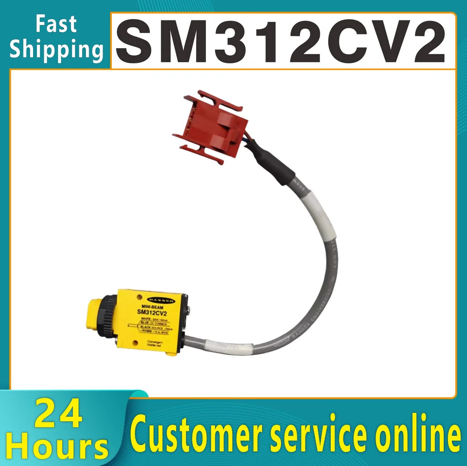 오리지널 배너 광전센서 SM312CV2 SM312LV SM312CVB SM312FV SM312W
