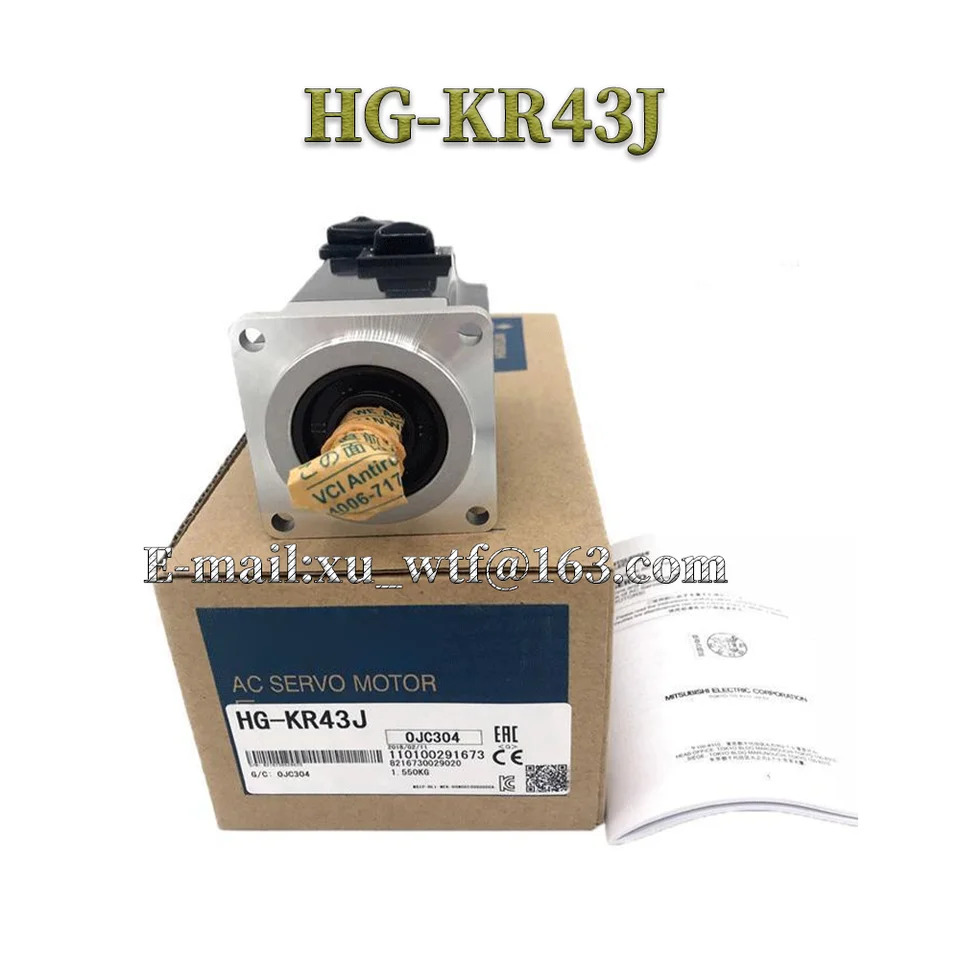 오리지널 400W AC 서보모터 HG-KR43J 신