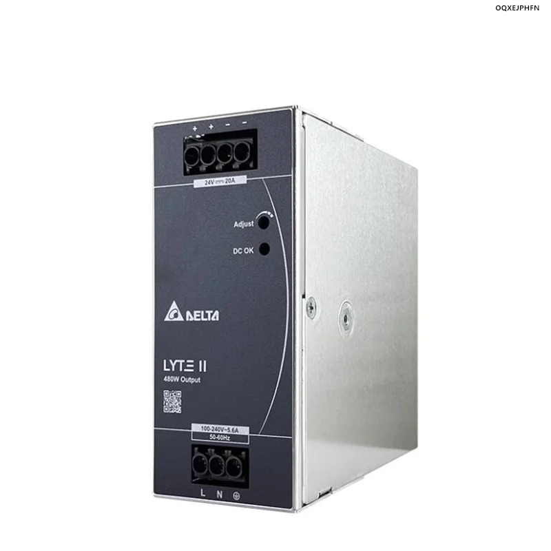 오리지널 레일 전원공급장치 델타 24V 20A 480W DRL-24V480W1EN
