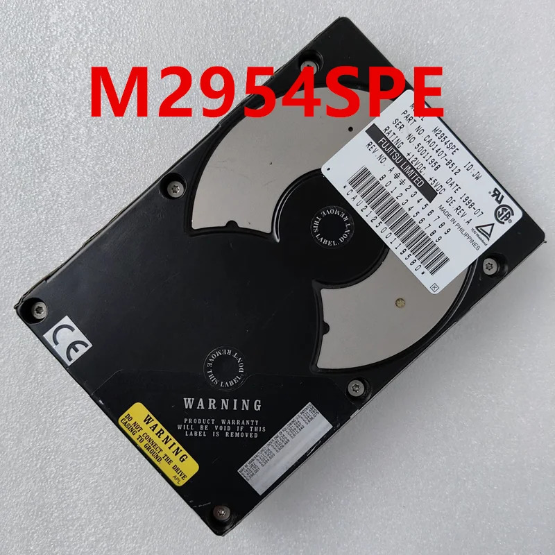 FUJITSU거오리지널 HDD M2954SPE 내장 하드 SCSI 4.1GB 3.5 인치 50 핀