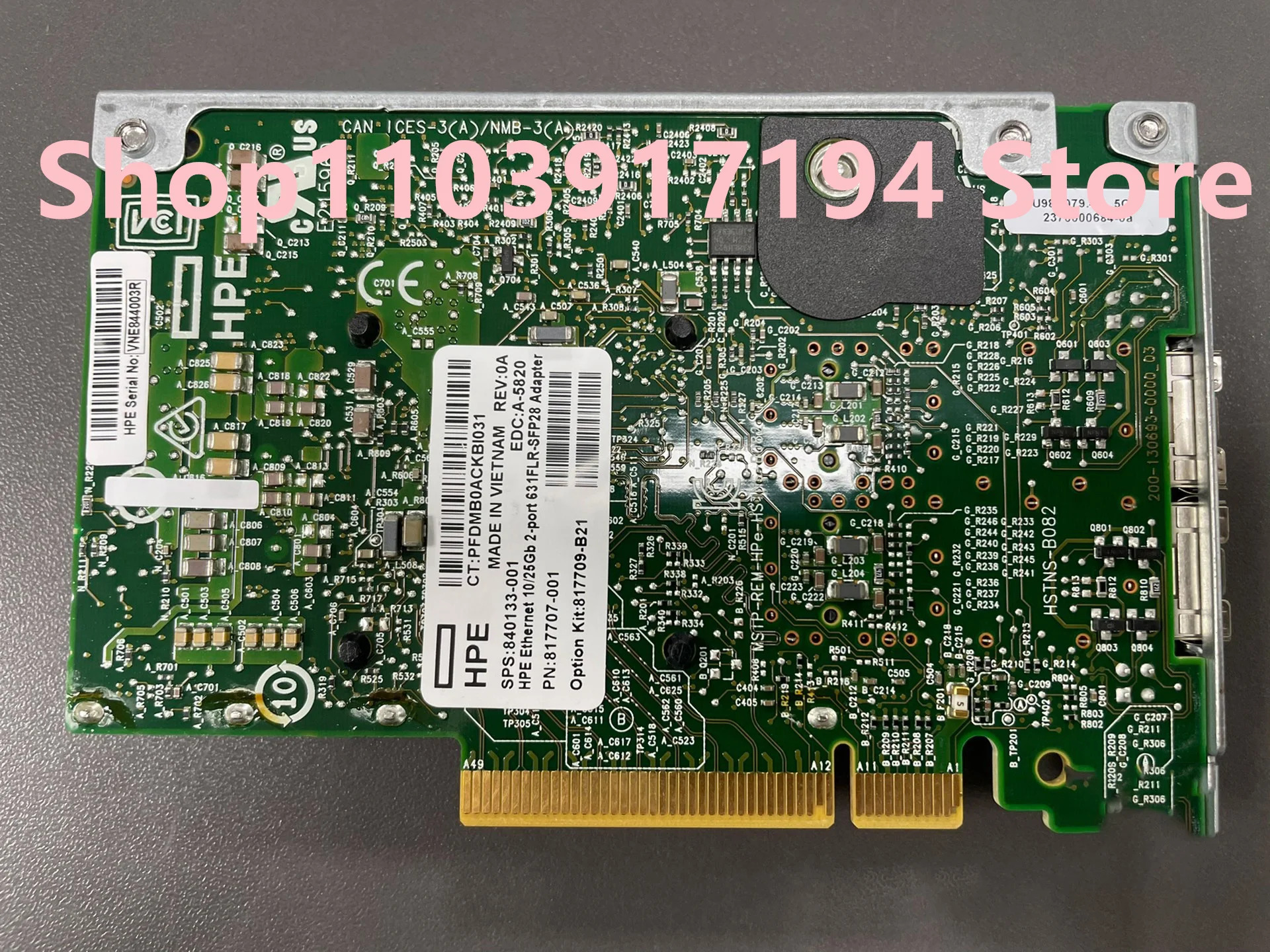 hp호환 네트워크 어댑터 817709-B21 hp호환E 631FLR-SFP28 10/25Gb 2p 817707-001 BCM957414M4141